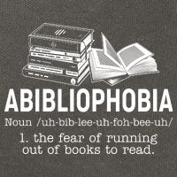 Abibliophobia The Fear Of Running Out Of Books Cotton Canvas Backpack