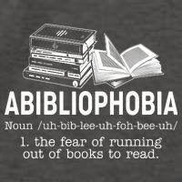 Abibliophobia The Fear Of Running Out Of Books Vector Backpack
