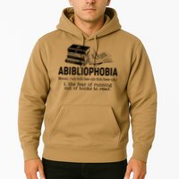 Abibliophobia The Fear Of Running Out Of Books Hoodie