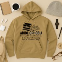 Abibliophobia The Fear Of Running Out Of Books Hoodie