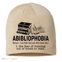 Abibliophobia The Fear Of Running Out Of Books Sustainable Beanie