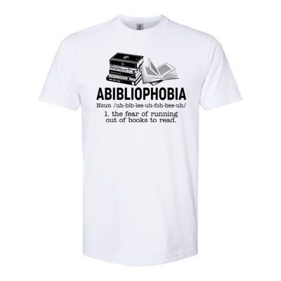 Abibliophobia The Fear Of Running Out Of Books Softstyle® CVC T-Shirt