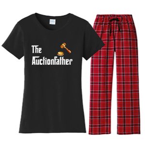 Auctioneer Tool Funny Humor Auctions Auctionfather Women's Flannel Pajama Set