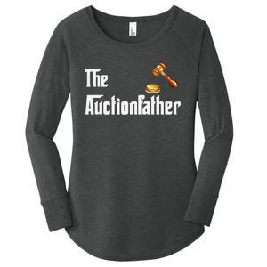 Auctioneer Tool Funny Humor Auctions Auctionfather Women's Perfect Tri Tunic Long Sleeve Shirt