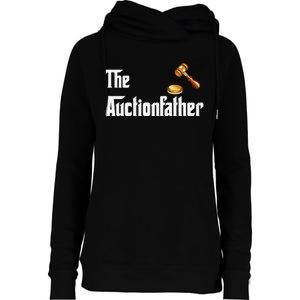 Auctioneer Tool Funny Humor Auctions Auctionfather Womens Funnel Neck Pullover Hood