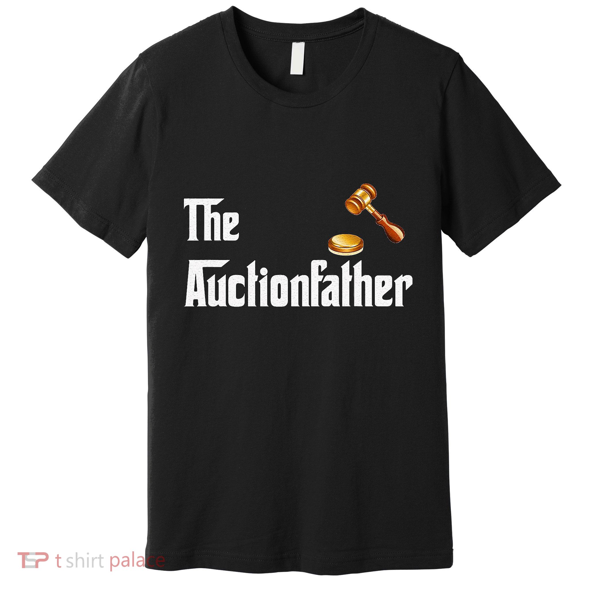 Auctioneer Tool Funny Humor Auctions Auctionfather Premium T-Shirt