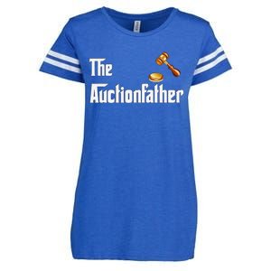 Auctioneer Tool Funny Humor Auctions Auctionfather Enza Ladies Jersey Football T-Shirt