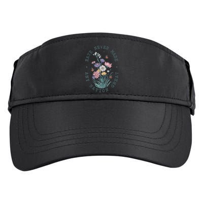 Anti Trump Floral Butterflies Democrat President Liberal Adult Drive Performance Visor