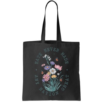 Anti Trump Floral Butterflies Democrat President Liberal Bag