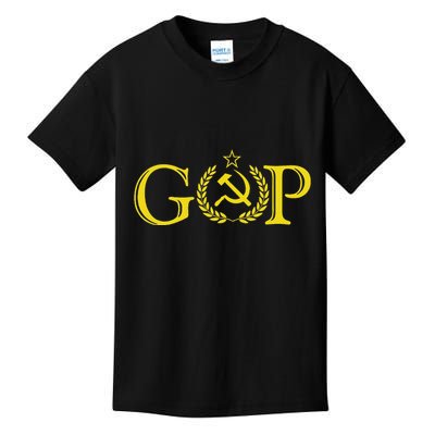 Anti Trump Gop Russian Republican Political Kids T-Shirt