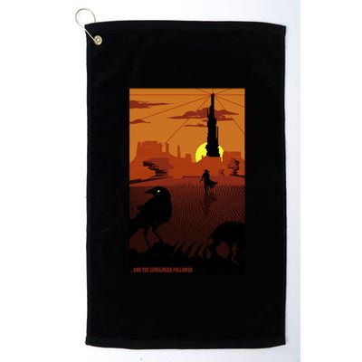 ...And The Gunslinger Followed Platinum Collection Golf Towel