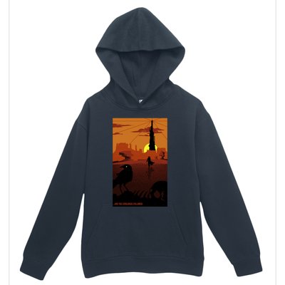 ...And The Gunslinger Followed Urban Pullover Hoodie