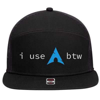 All Things Geek By Mcma I Use Arch 7 Panel Mesh Trucker Snapback Hat