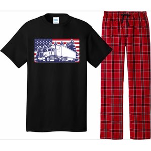 American Truck Gift Pajama Set