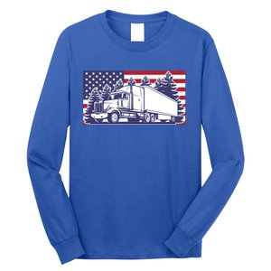 American Truck Gift Long Sleeve Shirt