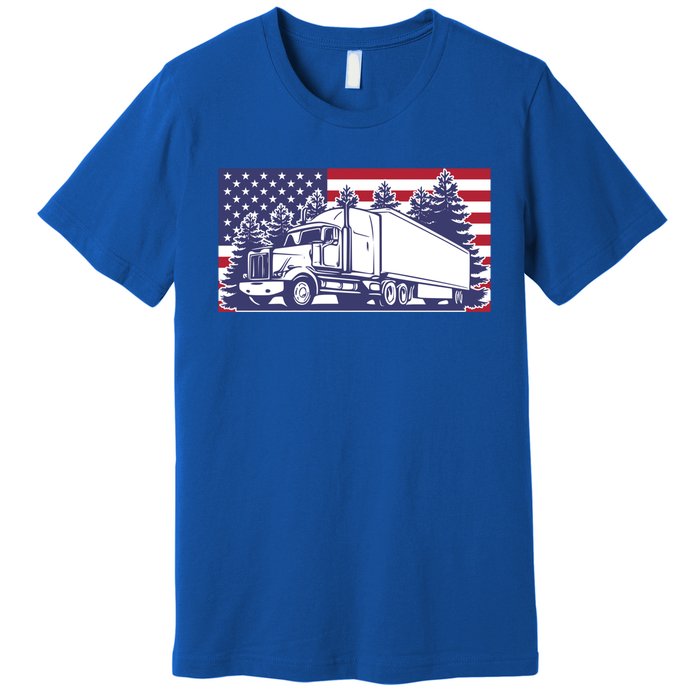 American Truck Gift Premium T-Shirt