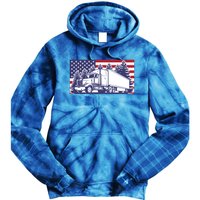 American Truck Gift Tie Dye Hoodie