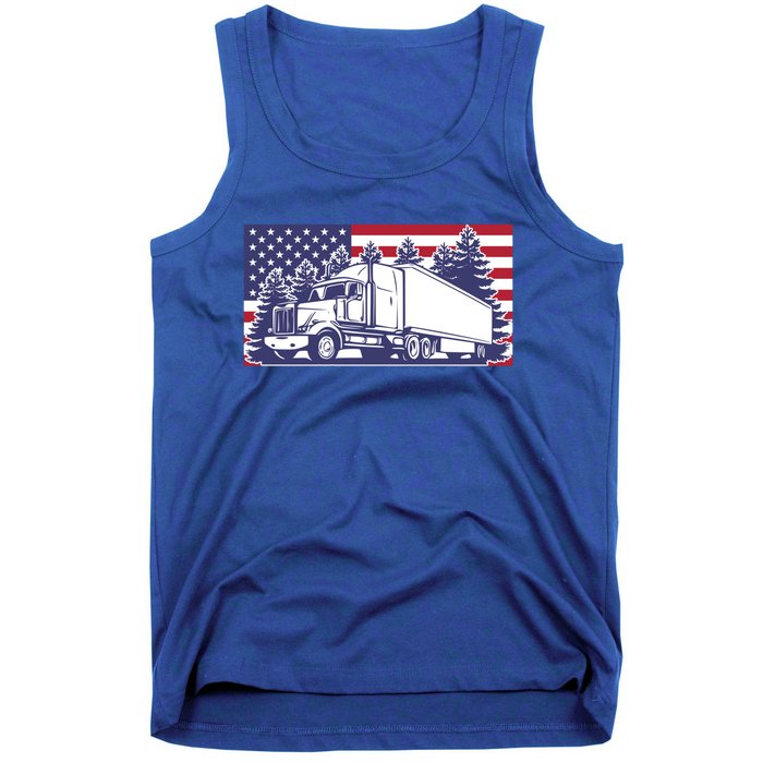 American Truck Gift Tank Top