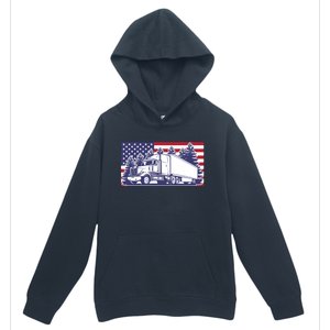 American Truck Gift Urban Pullover Hoodie