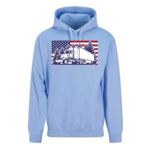 American Truck Gift Unisex Surf Hoodie