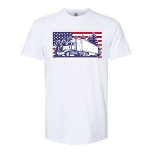 American Truck Gift Softstyle CVC T-Shirt