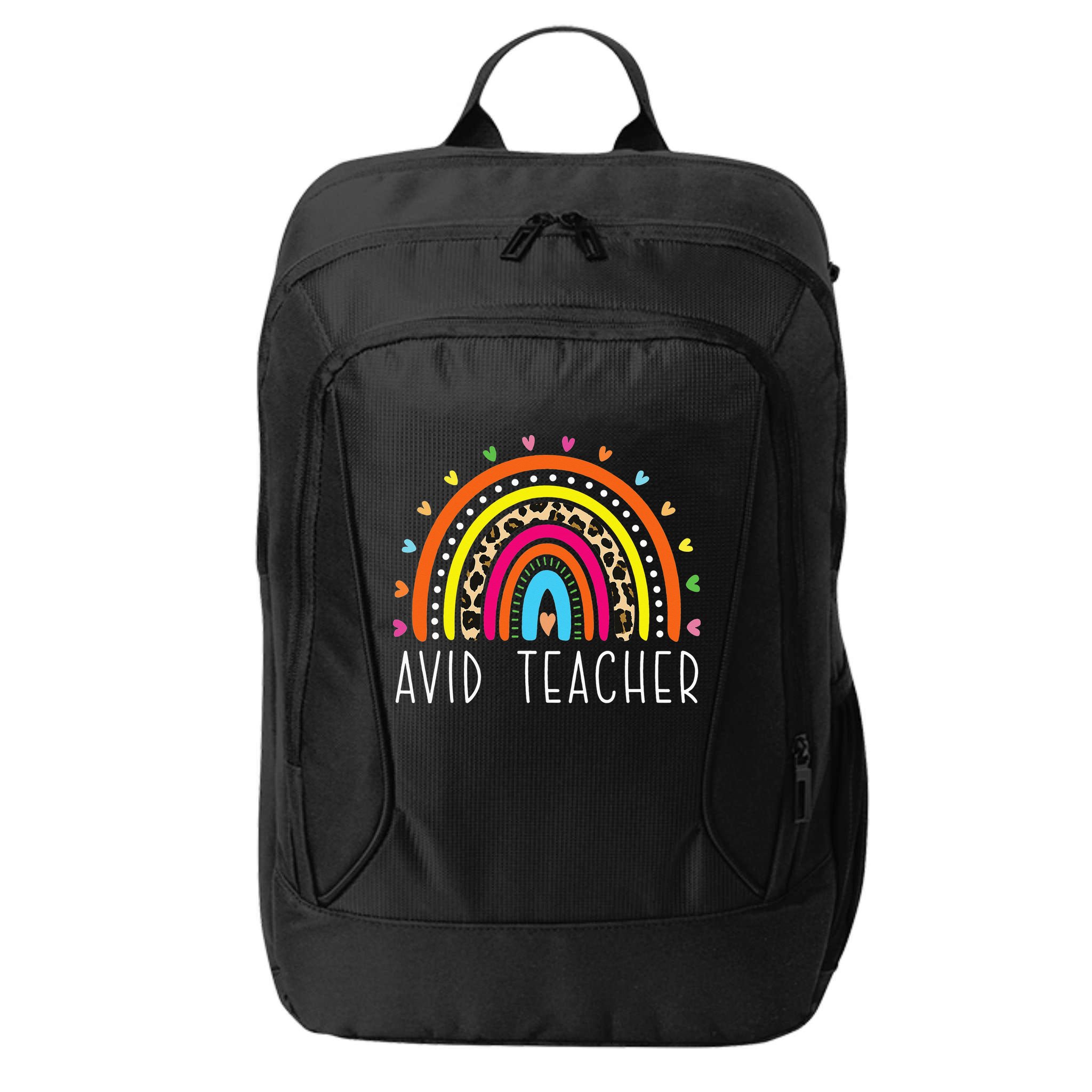 AVID Teacher Gifts Boho Rainbow Back To School Appreciation City Backpack