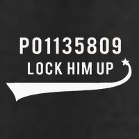Anti Trump GA Booking Number Fulton County Jail Lock Him Up 7 Panel Mesh Trucker Snapback Hat