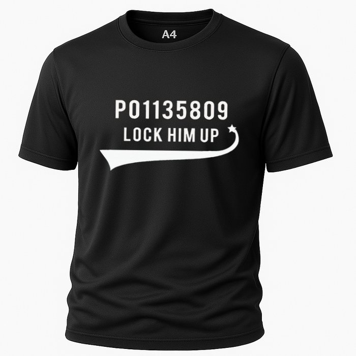 Anti Trump GA Booking Number Fulton County Jail Lock Him Up Cooling Performance Crew T-Shirt