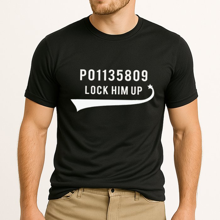 Anti Trump GA Booking Number Fulton County Jail Lock Him Up Cooling Performance Crew T-Shirt