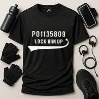 Anti Trump GA Booking Number Fulton County Jail Lock Him Up Cooling Performance Crew T-Shirt