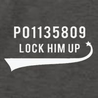 Anti Trump GA Booking Number Fulton County Jail Lock Him Up Vector Backpack