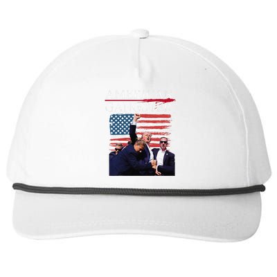 American Trump Gangster Snapback Five-Panel Rope Hat