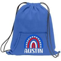 Austin Texas Gift I Love Austin Texas Usa Great Gift Sweatshirt Cinch Pack Bag