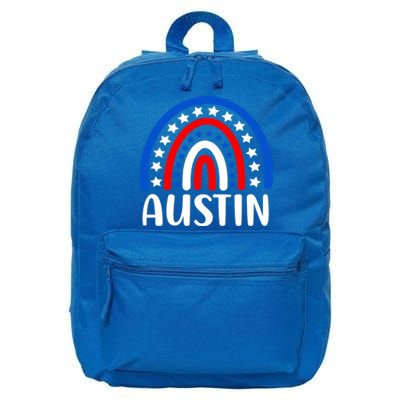 Austin Texas Gift I Love Austin Texas Usa Great Gift 16 in Basic Backpack