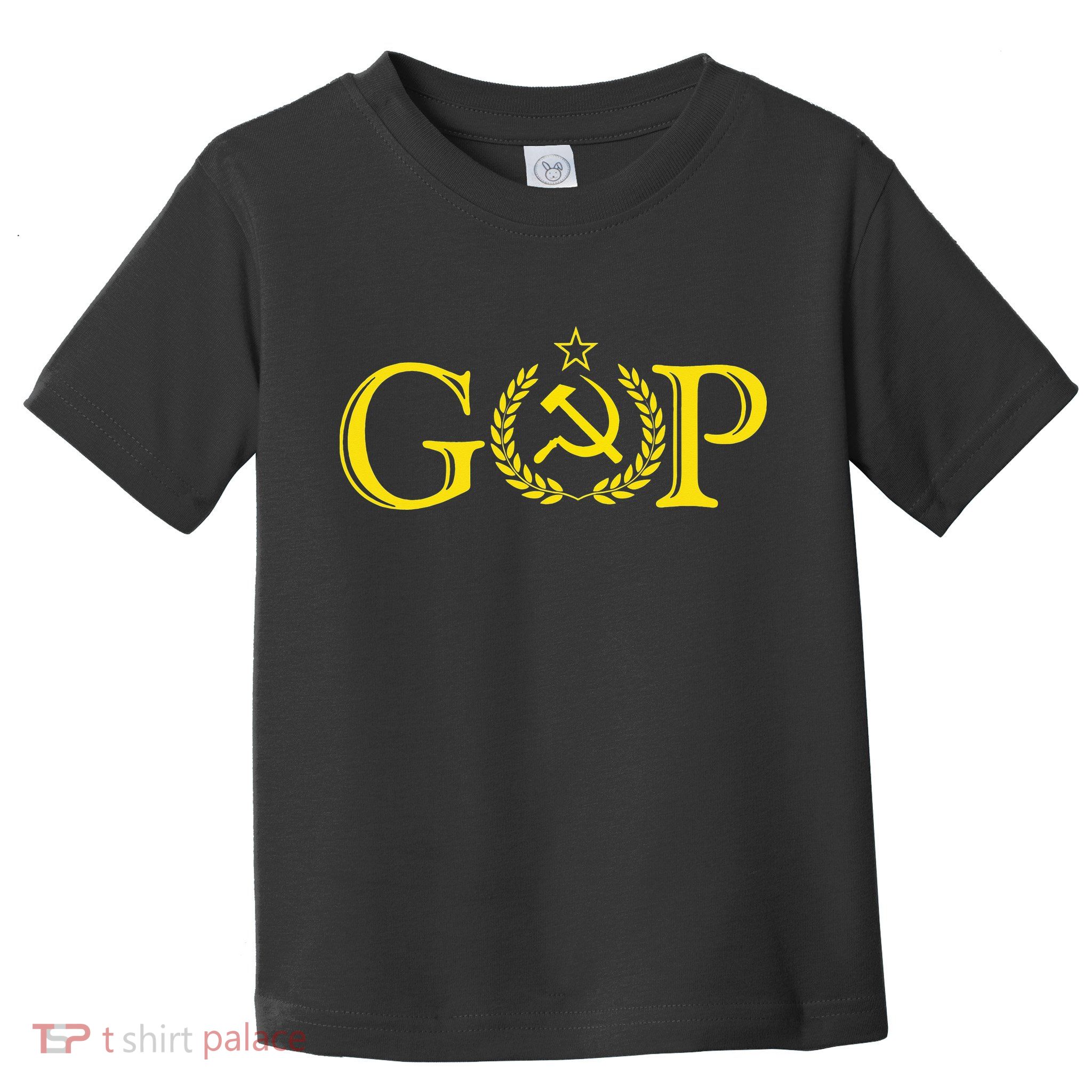 Anti Trump GOP  Russian Republican  Political  Toddler T-Shirt