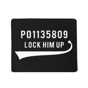 Anti Trump GA Booking Number Fulton County Jail Lock Him Up Mousepad