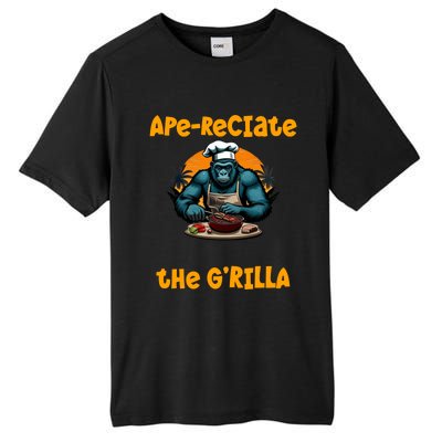 Appreciate The Grilla Master Bbq Griller Fun Pun Gift Tall Fusion ChromaSoft Performance T-Shirt