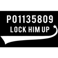 Anti Trump GA Booking Number Fulton County Jail Lock Him Up Bumper Sticker