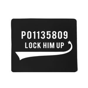 Anti Trump GA Booking Number Fulton County Jail Lock Him Up Mousepad