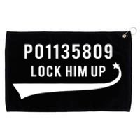 Anti Trump GA Booking Number Fulton County Jail Lock Him Up Grommeted Golf Towel