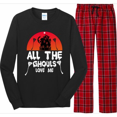 All The Ghouls Love Me Long Sleeve Pajama Set