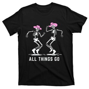 All Things Go Skeleton Cowboy T-Shirt