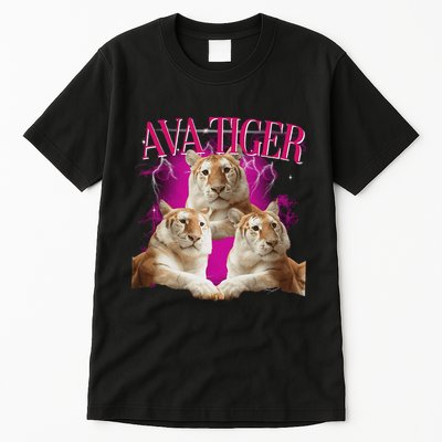Ava The Golden Tiger Of Chiang Mai Cute Big Orange Cat Tall T-Shirt