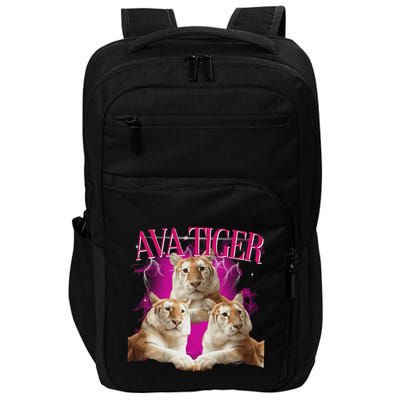 Ava The Golden Tiger Of Chiang Mai Cute Big Orange Cat Impact Tech Backpack