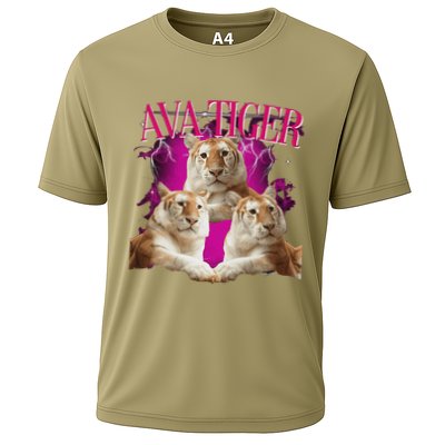 Ava The Golden Tiger Of Chiang Mai Cute Big Orange Cat Performance Shirt