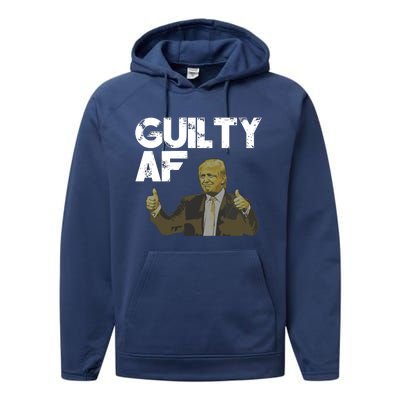 Anti Trump Guilty As Fuck Political Resist Performance Fleece Hoodie