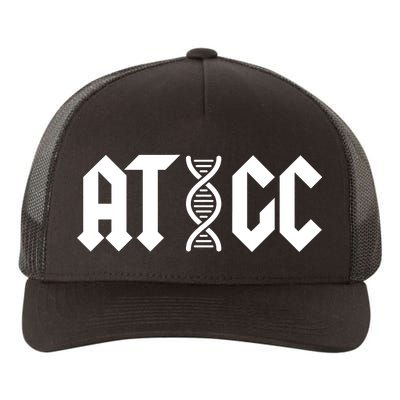 ATGC Funny Science Biology DNA Yupoong Adult 5-Panel Trucker Hat