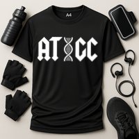 ATGC Funny Science Biology DNA Performance Shirt