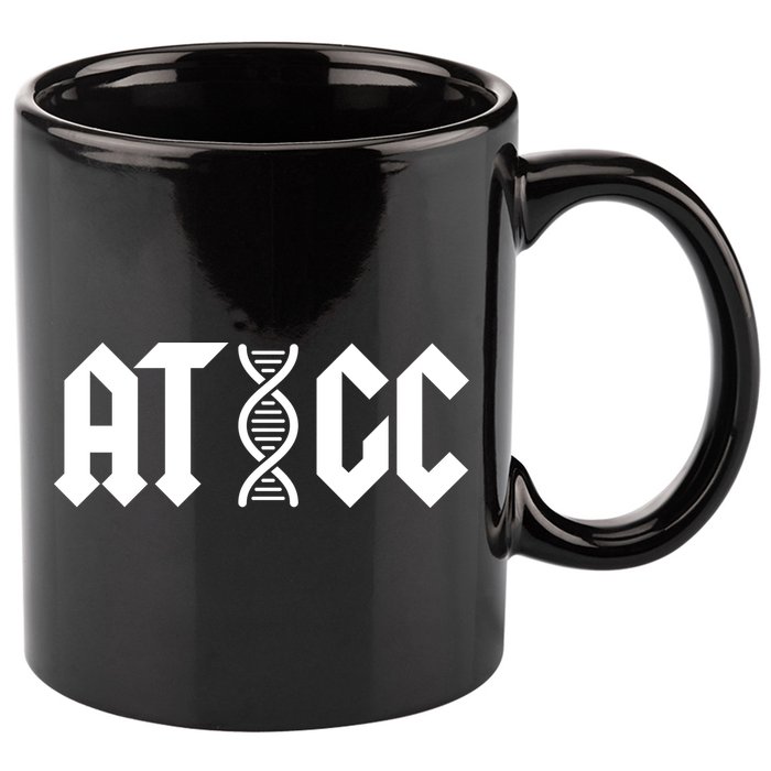 ATGC Funny Science Biology DNA 11oz C Handle Ceramic Mug