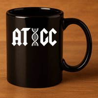 ATGC Funny Science Biology DNA 11oz C Handle Ceramic Mug